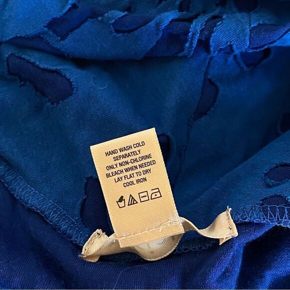 Kial BlueRazor Cut Cowl Neck Sleeveless Tunic Top Sz M - Picture 10 of 11